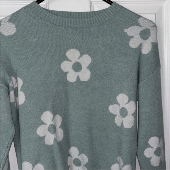 Girls floral sweater - Picture 3 of 4